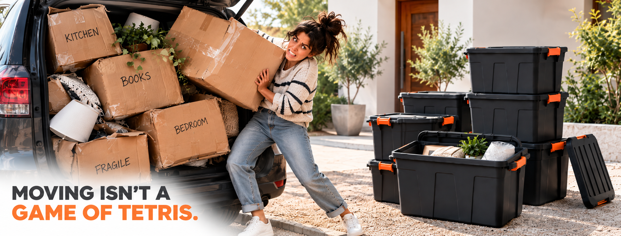 KOUTÍ RENT reusable moving boxes